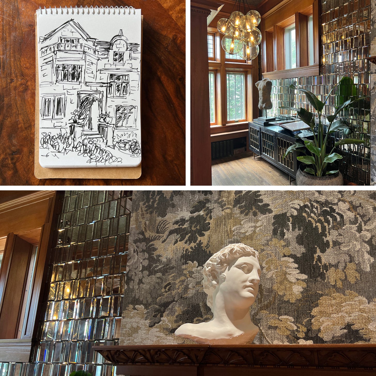 the pillsbury castle in minneapolis with sketches by K. Woodman-Maynard