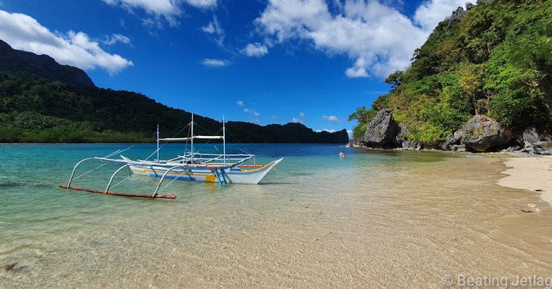 A beach near El Nido, Palawan, Philippines