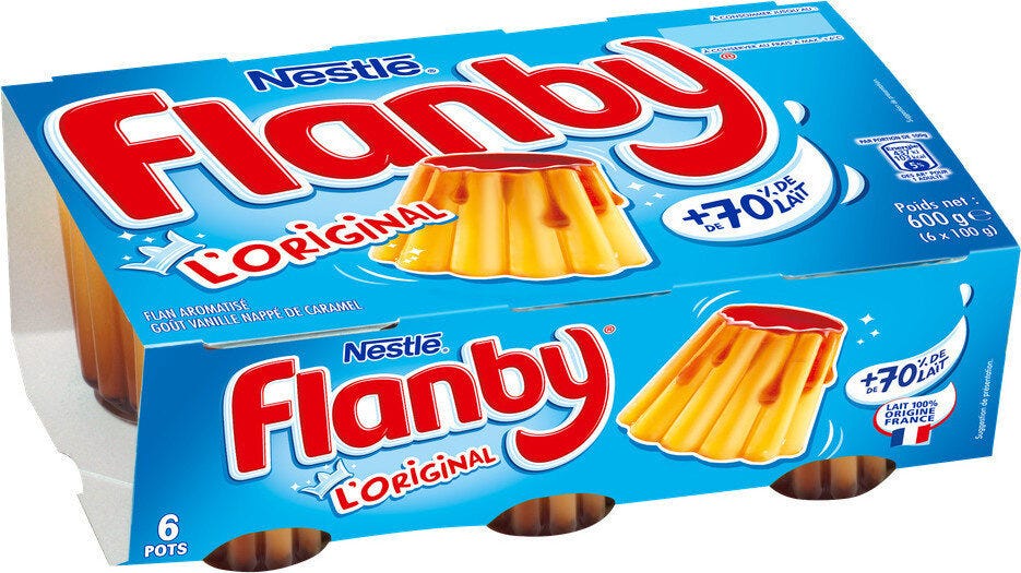 Flanby - Nestlé - 600g