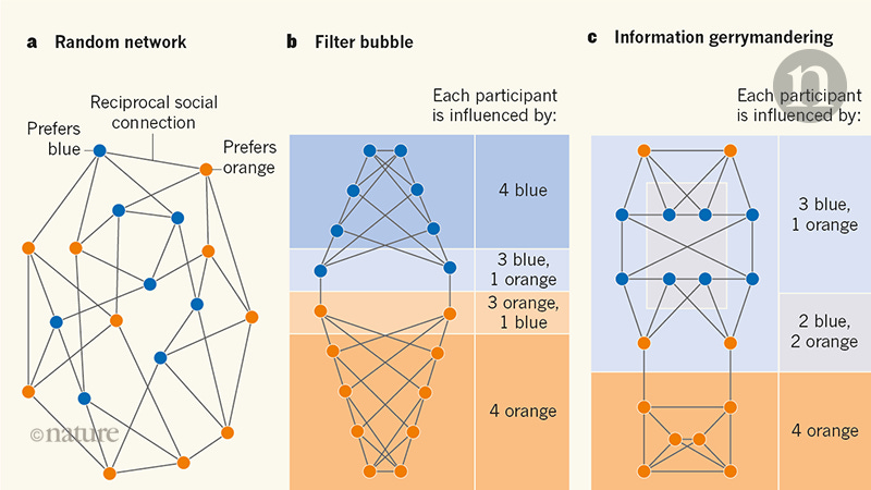 Information gerrymandering in social networks skews collective  decision-making