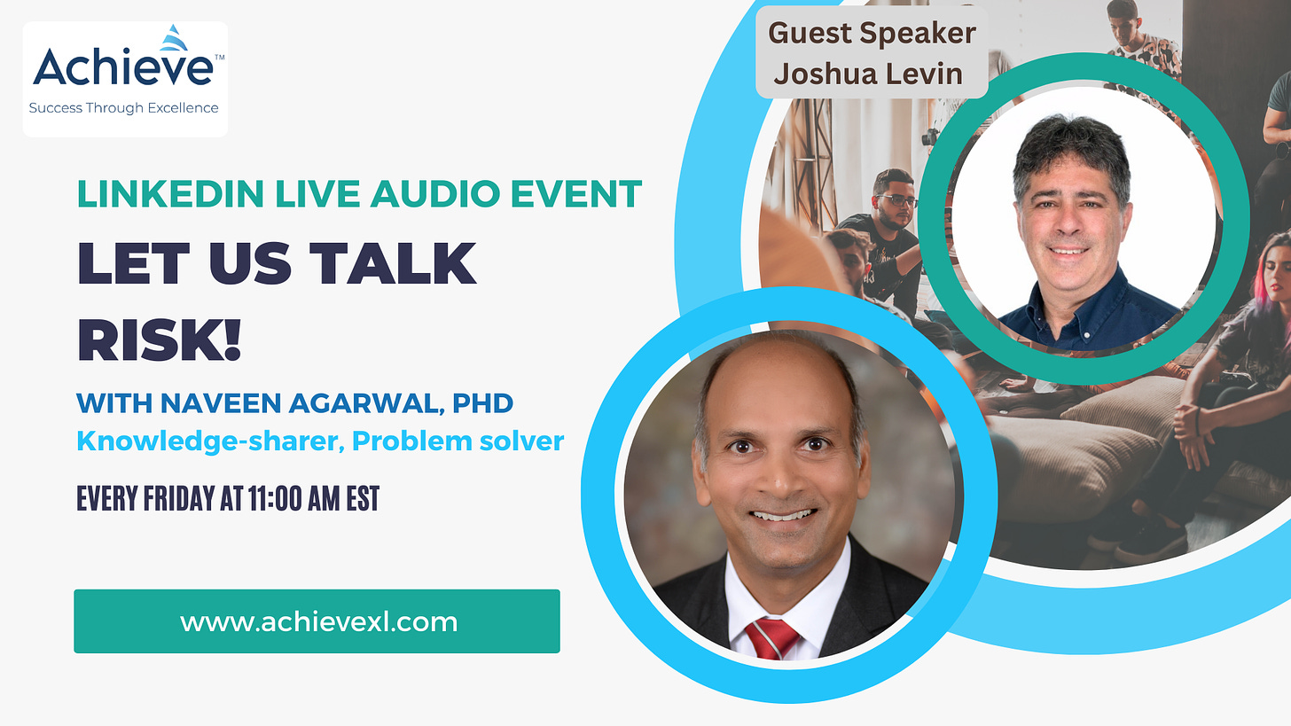 Let's Talk Risk! with Dr. Naveen Agarwal