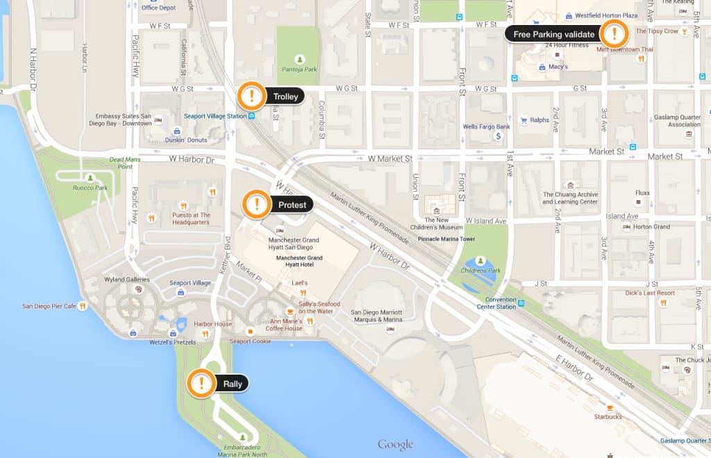 ALECprotestMap ALECprotestMap