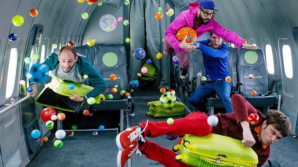 OK Go make first music video shot in 'zero gravity' during 21 flights ...