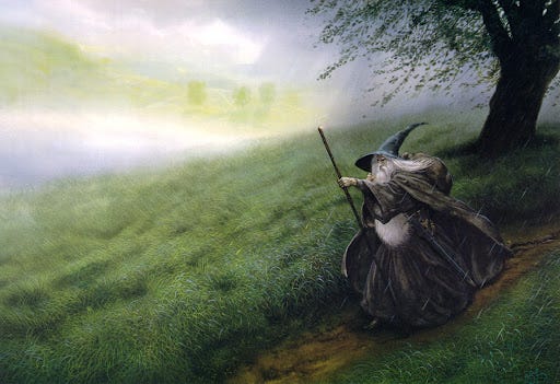 Lord Of The Rings artwork by John Howe