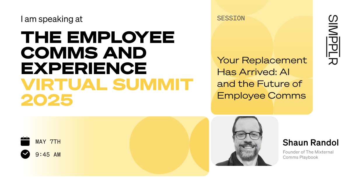 Shaun Randol mixternal comms AI webinar