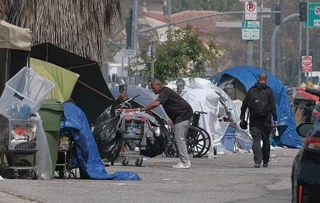 'Rapidly Growing' Homeless Encampments Spring Up Near Beverly Hills' Celebrity-Filled Neighborhood