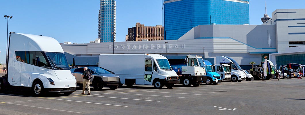 Vehicles on Display