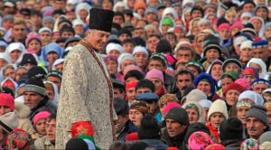 Imam Shah Karim al-Husayni Aga Khan IV visiting his Ismaili followers in Tajikistan, 2008