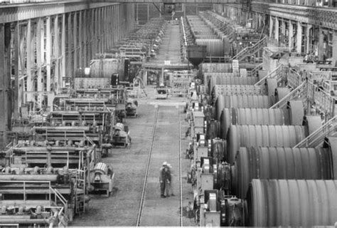 Ball mills at taconite processing facility (Silver Bay, Minn.) | Hagley ...