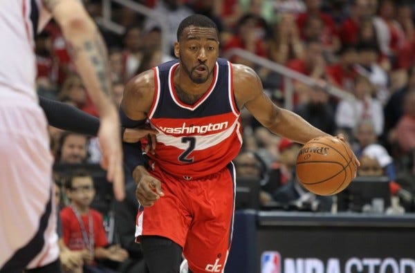 john wall washington wizards lose to atlanta hawks nba 2015