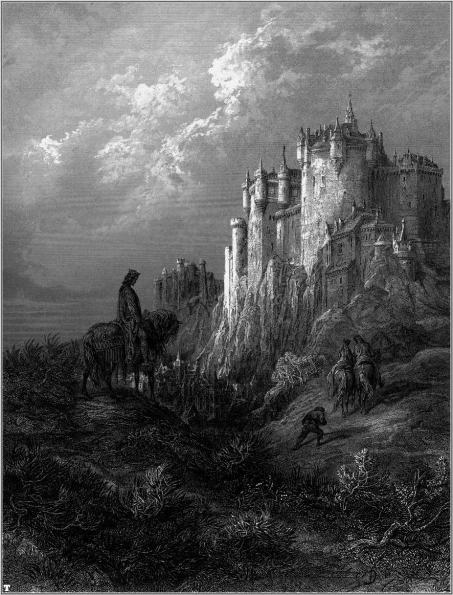 Black and White: C is for Camelot