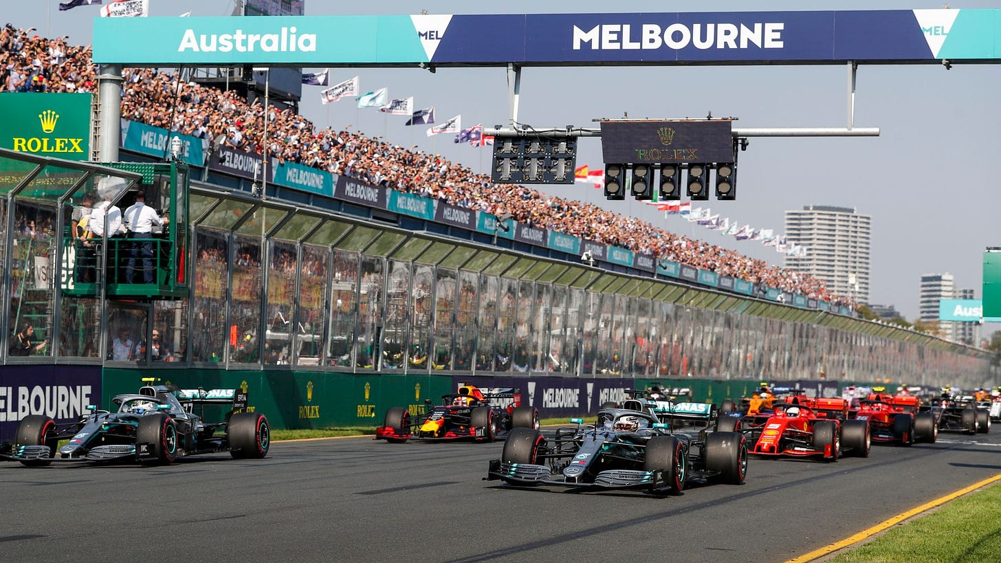 Formula 1: Australian Grand Prix cancelled for second successive year due  to coronavirus | F1 News