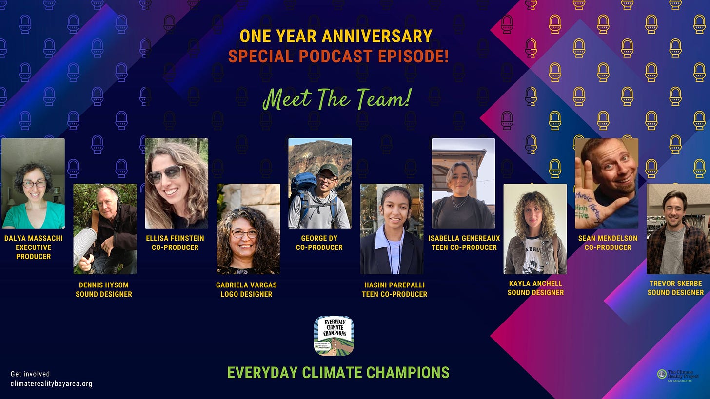 Team of Everyday Climate Champions Podcast