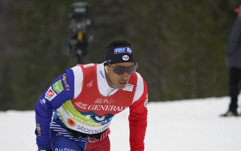 Richard Jouve ne sera pas de la partie cette saison sur le Tour de ski. Photo Agence Zoom / Giovanni Auletta