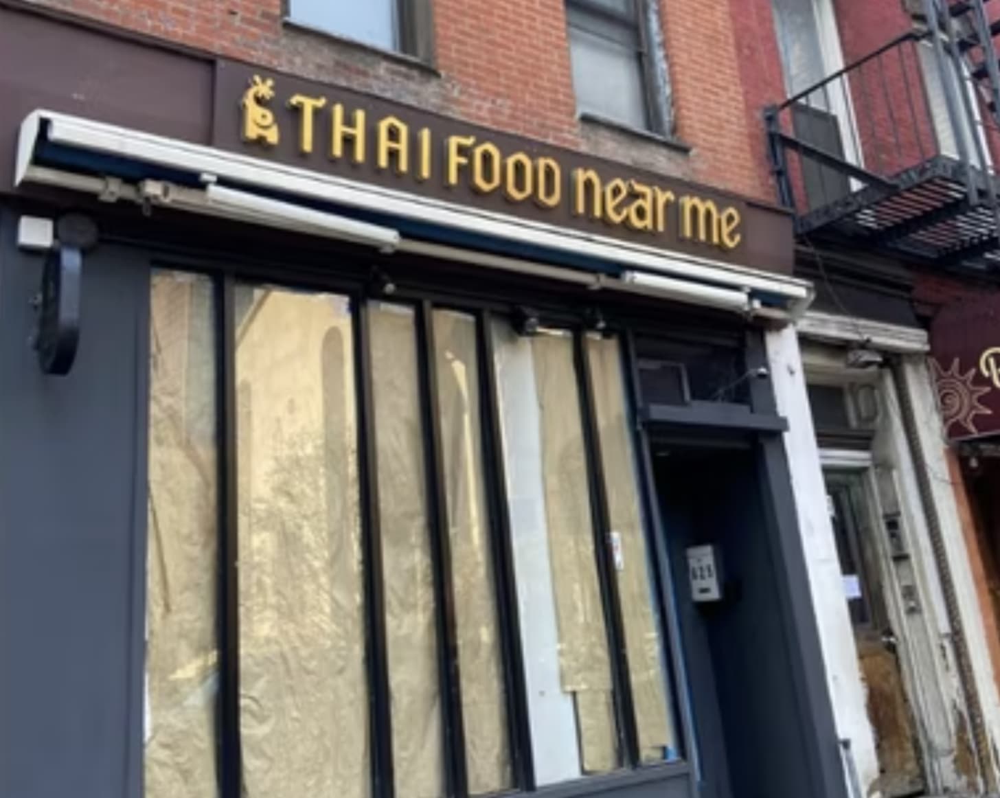 This Restaurant Came Up With The Smartest Name—'Thai Food Near Me'