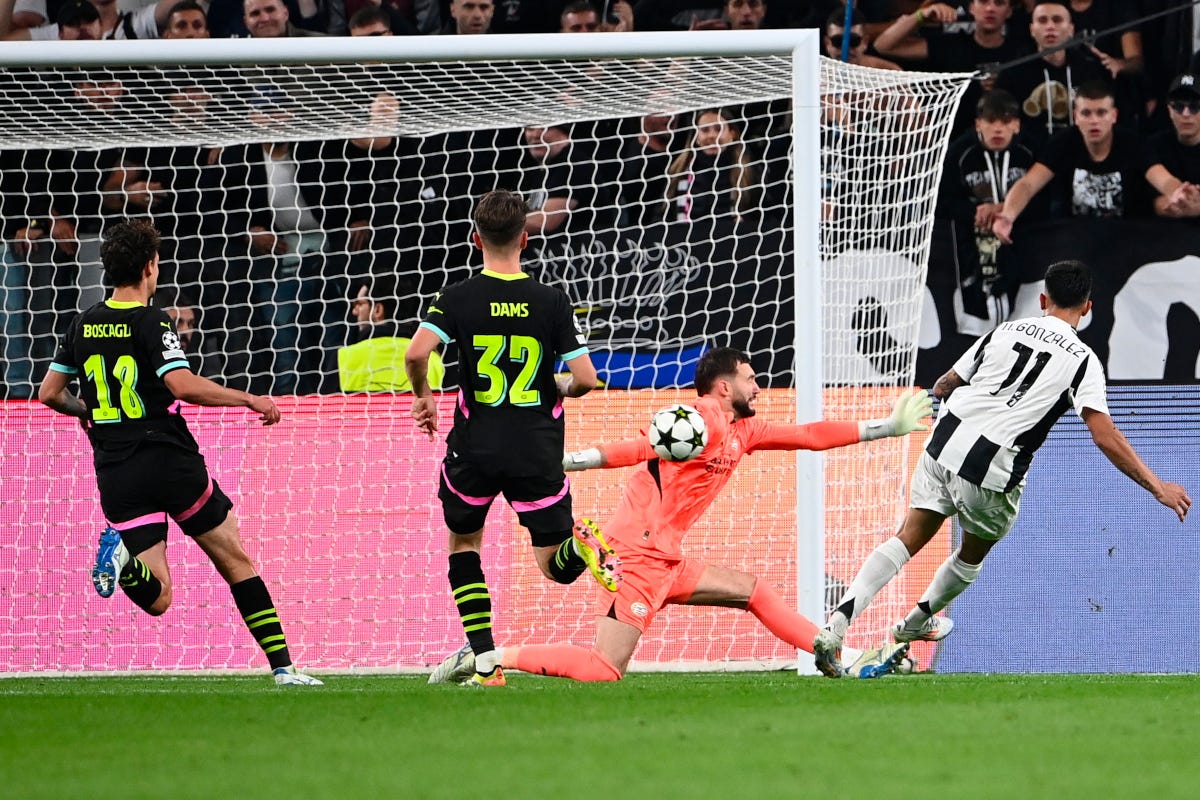 Champions League: Juventus vs PSV - 3 things you didn't see on TV