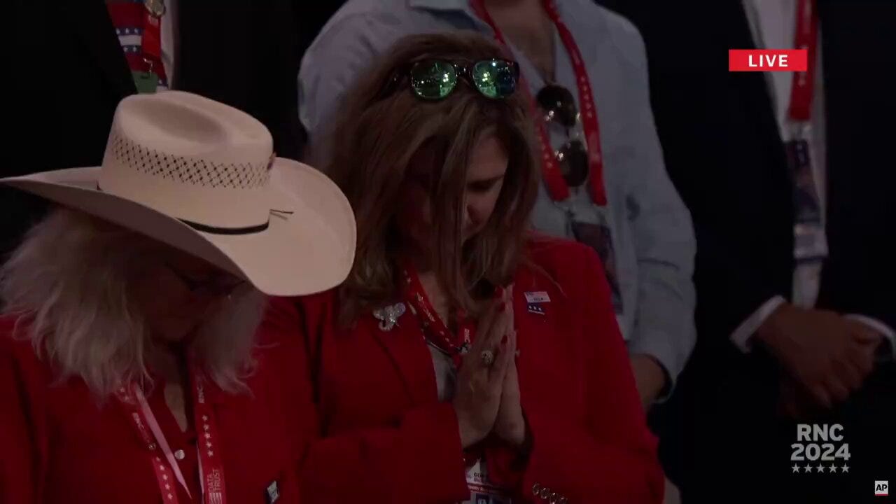 AF Post on X: "RNC attendees bow their heads to worship the Sikh God “ Waheguru” and proclaim him as the one, true God. Follow: @AFpost  https://t.co/HLWilkfICD" / X