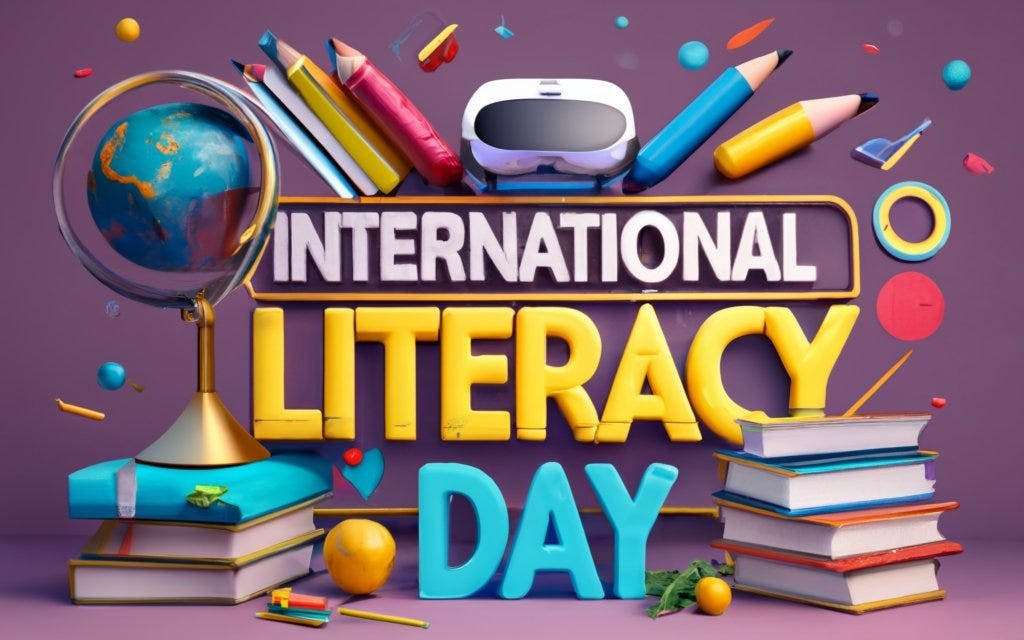 international literacy day in the metaverse - Nifty Sparks