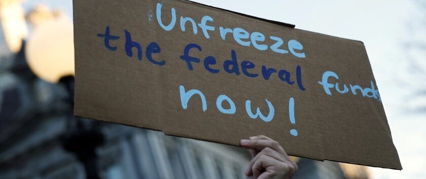 The Trump Administration Walked Back a Funding Freeze. Higher Ed Remains  Unsettled.