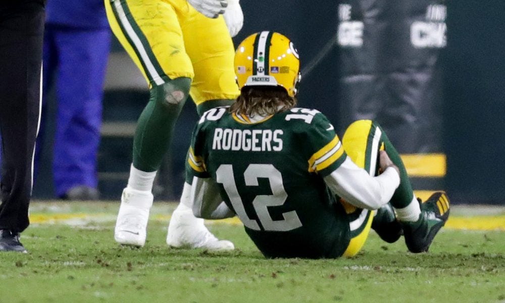Aaron Rodgers comes up shockingly small in Packers' stunning playoff exit