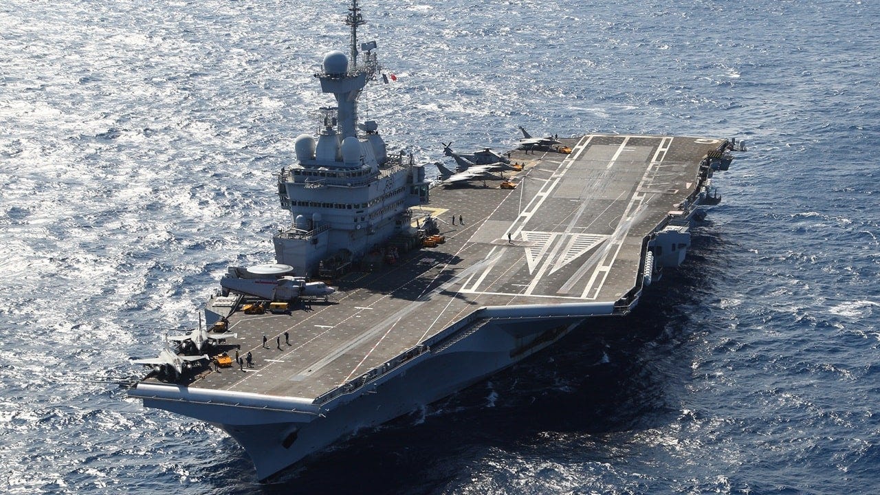 France's Charles De Gaulle Aircraft Carrier Is Simply a Naval Masterpiece |  The National Interest