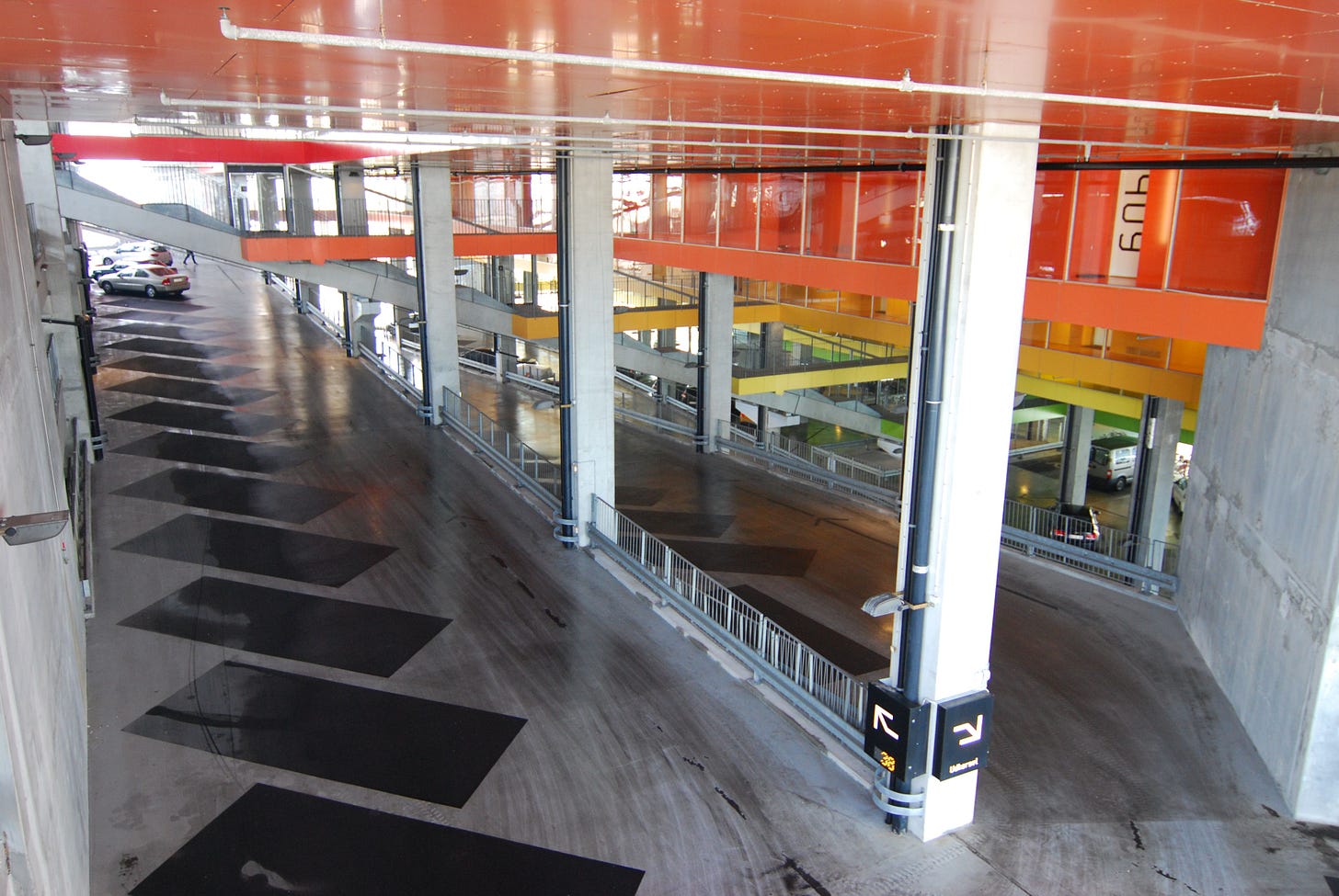 Interior of ramped car park, Mountain Dwellings, BIG Architects,  Copenhagen. | Wellness design, Indoor, Architecture