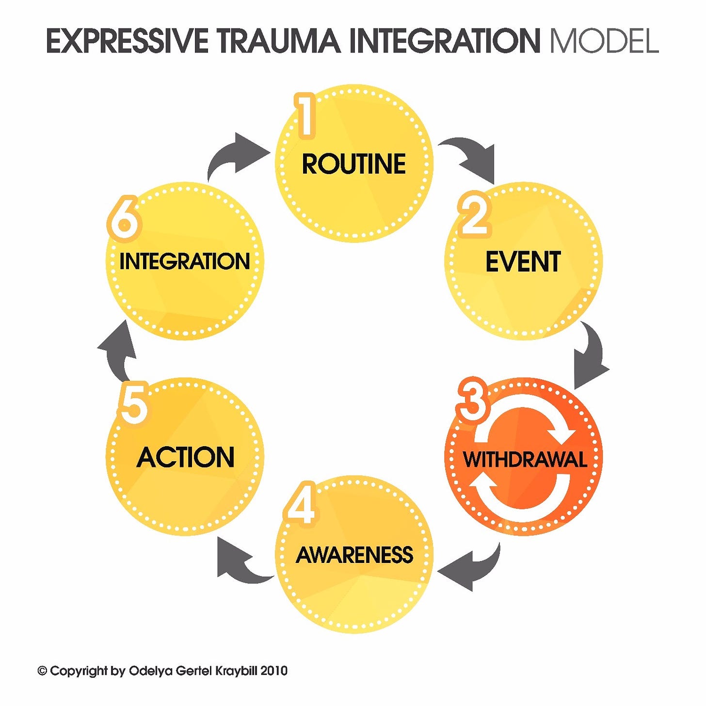 A diagram of a trauma integration model

Description automatically generated