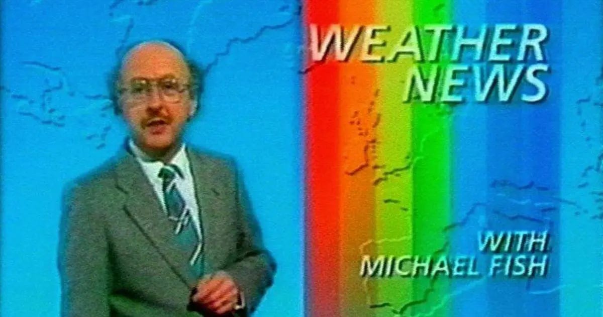 Who is Michael Fish and what did he say in 1987 hurricane weather forecast?  – The Sun | The Sun