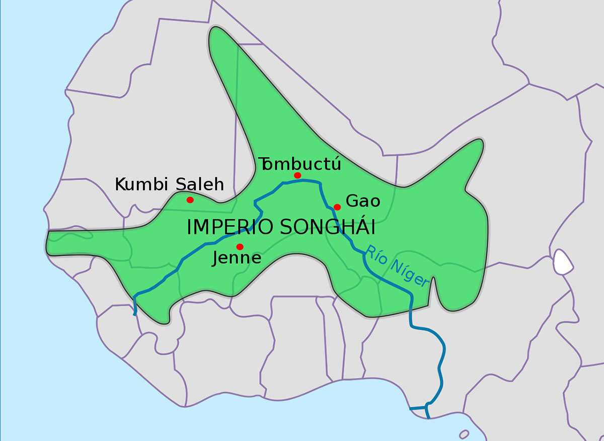 songhai empire height