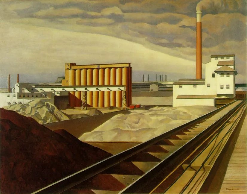 Charles Sheeler Classic Landscape, 1931 Charles Sheeler Classic Landscape, 1931