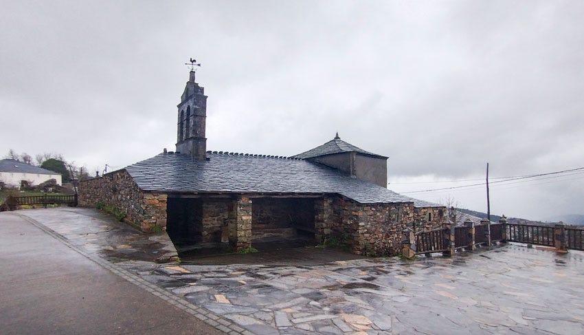 Iglesia de Santa María Magdalena en Peñafuente, Asturias