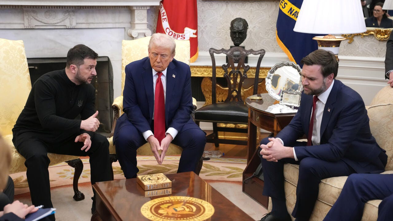 Disgraceful' -- Trump-Zelensky row sparks US political firestorm