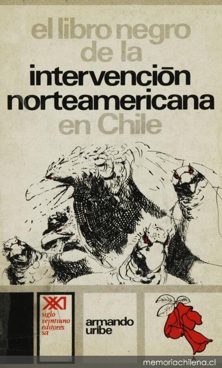 El Libro Negro de la Intervención Norteamericana en Chile