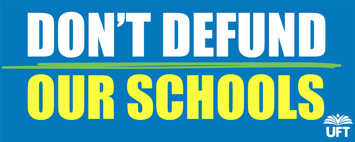 Don't Defund Our Schools