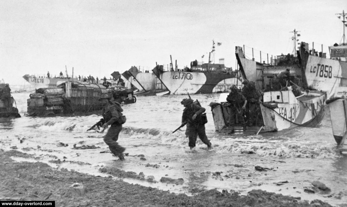 History of the British landing at Gold Beach on D-Day