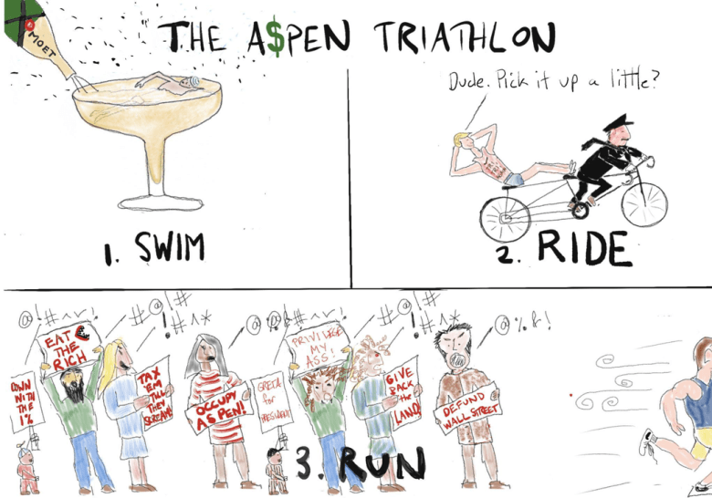 Triathlons for rich people