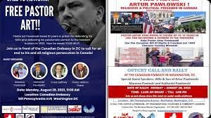 Urgent Call to Action: Rally in Washington, DC to Support Pastor Artur  Pawlowski