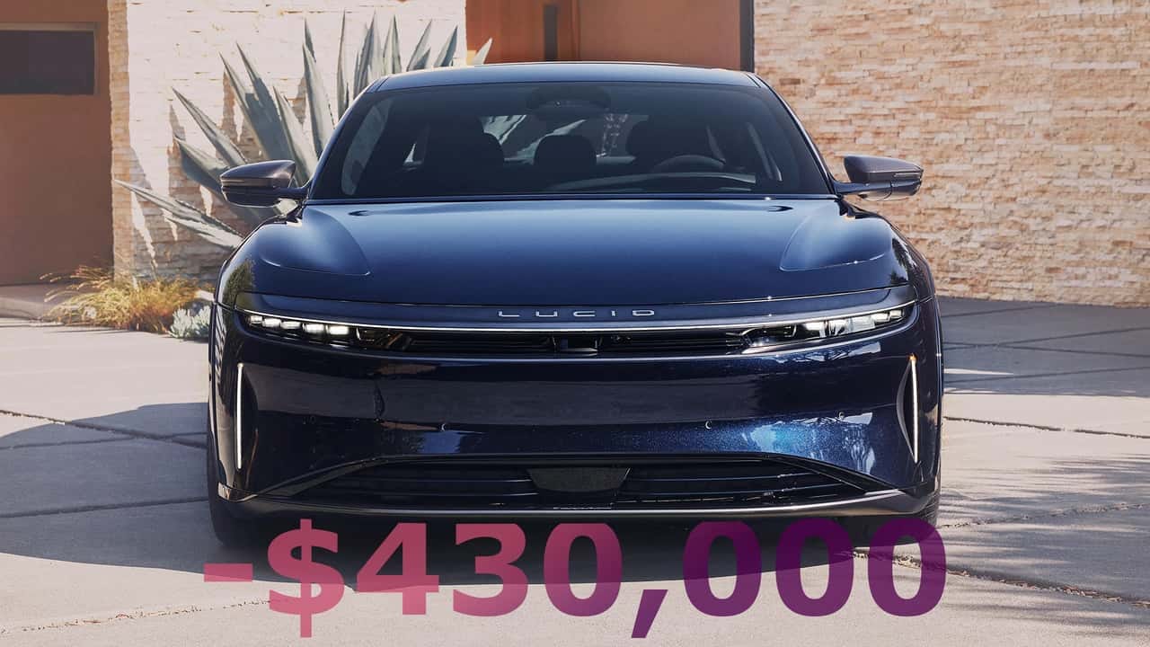 Lucid Lost $430,000 For Every Car It Sold In Q3 2023