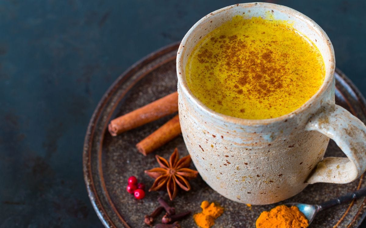 Golden Turmeric Milk | A delicious warm drink with many health benefits