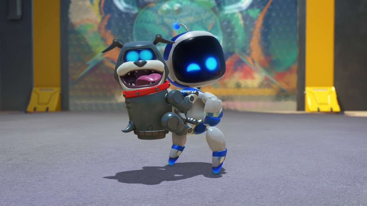 Astro Bot and the Bulldog Rocket powerup