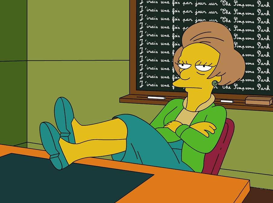 El adiós a Edna Krabappel; Bart Simpson se queda sin profesora | Cine |  Entretenimiento | El Universo