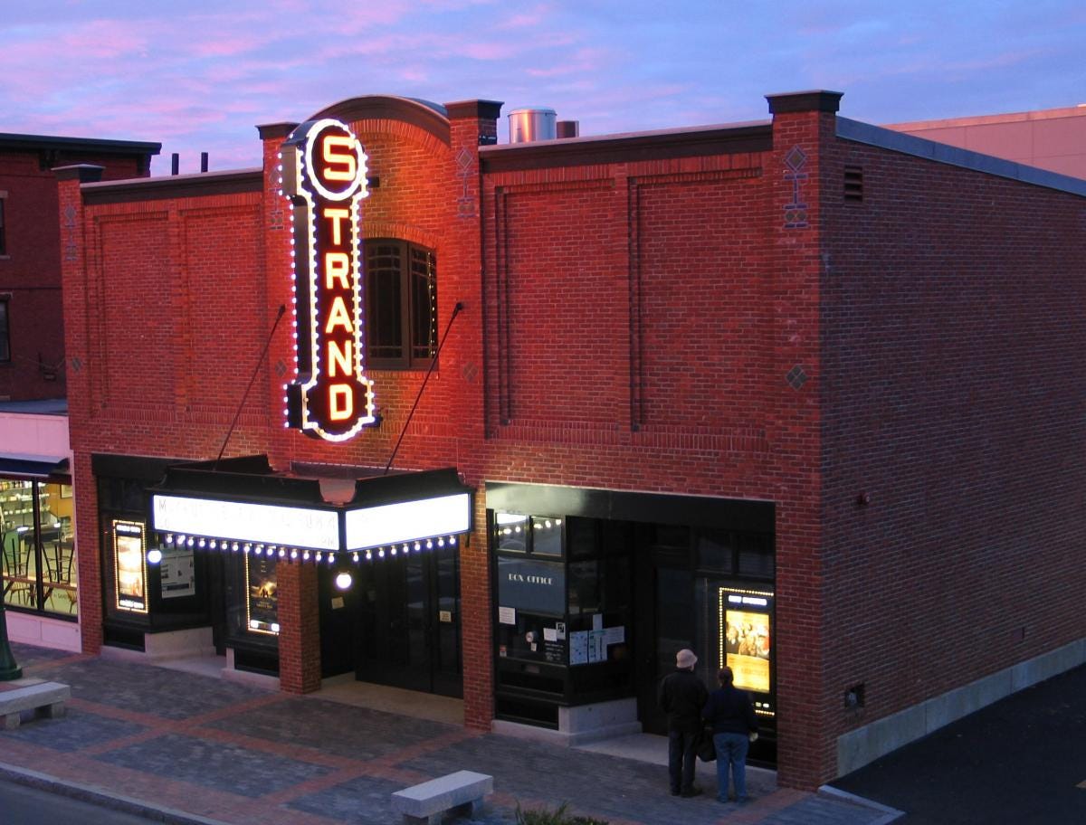 Strand Theatre (Rockland, ME) - Main Street Maine - Maine's Main Streets