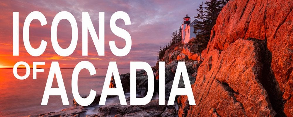 Icons of Acadia Photography Workshop