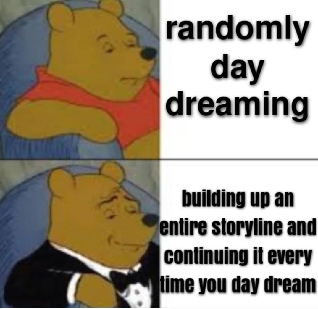 ADHD daydreaming : r/adhdmeme