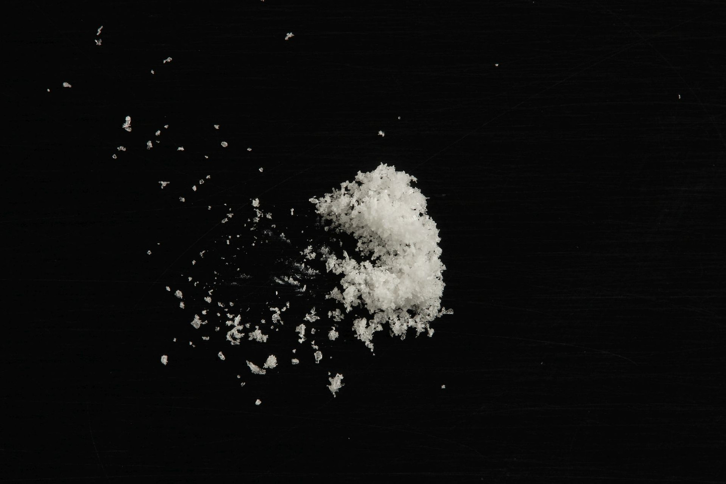 First image of the tested substance