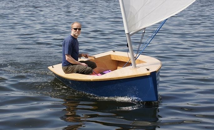 Free Boat plan download dinghy 3.5