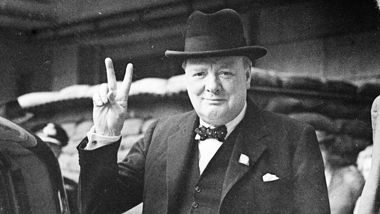 Austrian minister wants to ban Churchill's 'V for Victory' sign