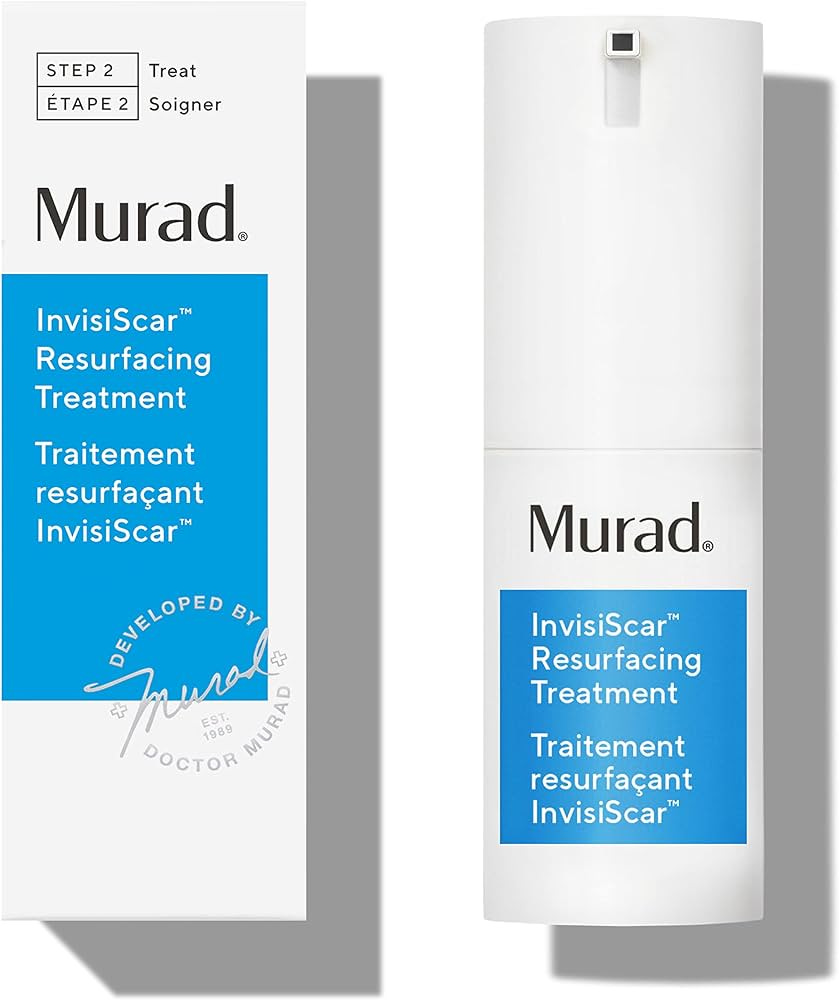 Amazon.com: Murad InvisiScar Resurfacing Treatment for reducing the  appearance of Acne Scars and Dark Spots, 0.5 Fl Oz : Beauty & Personal Care