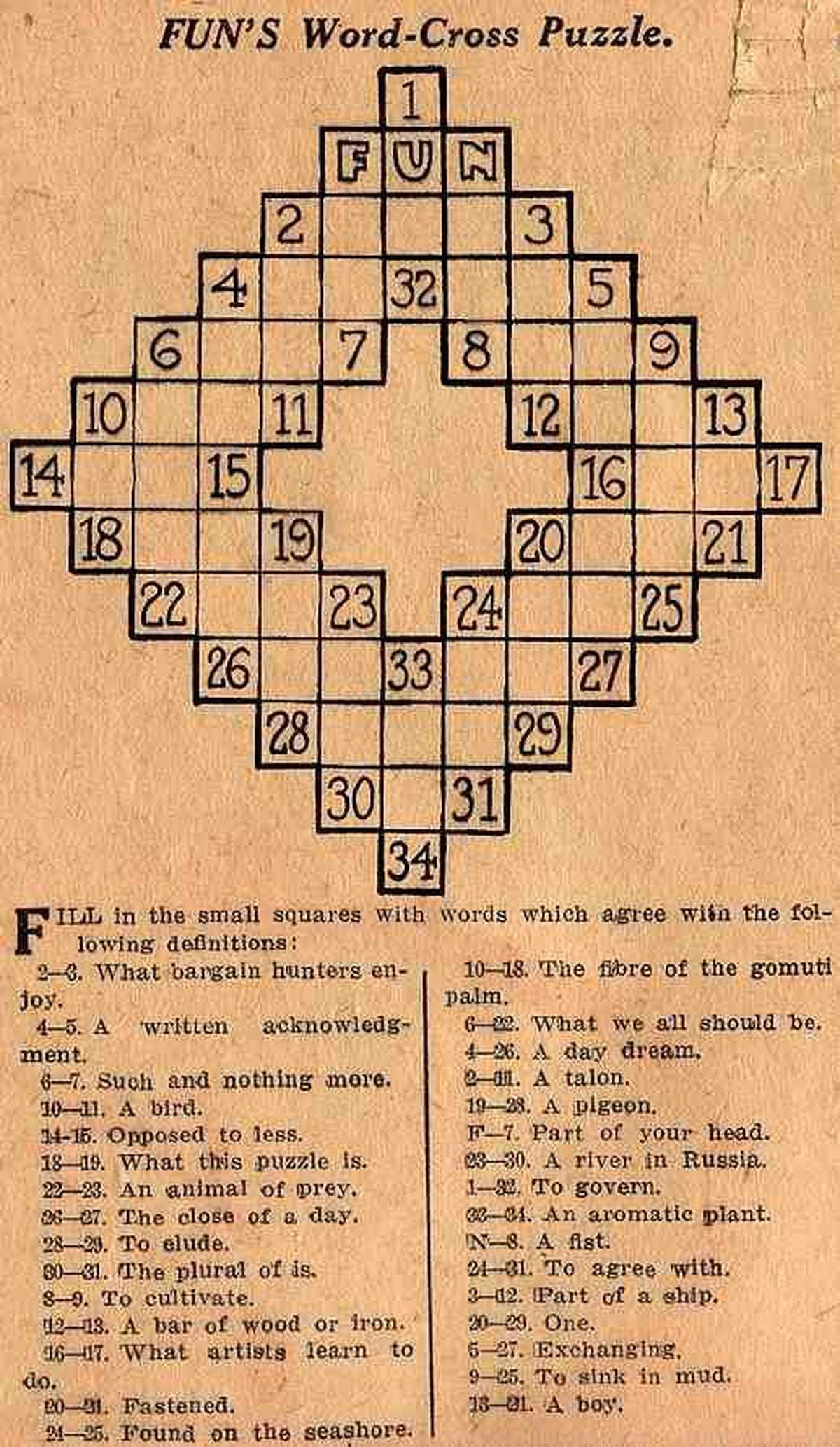 Which puzzle is celebrating its 100th birthday? Need a clue? - The Globe  and Mail