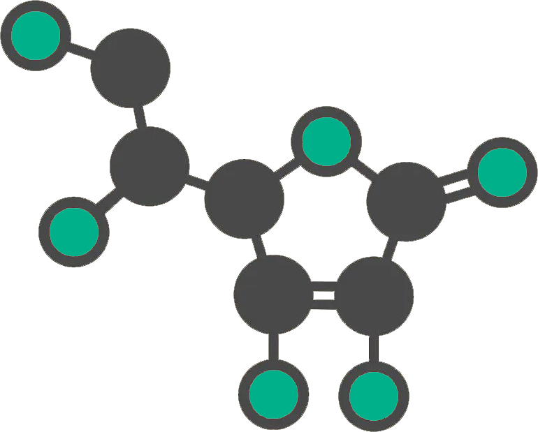 Ascorbic Acid molecule